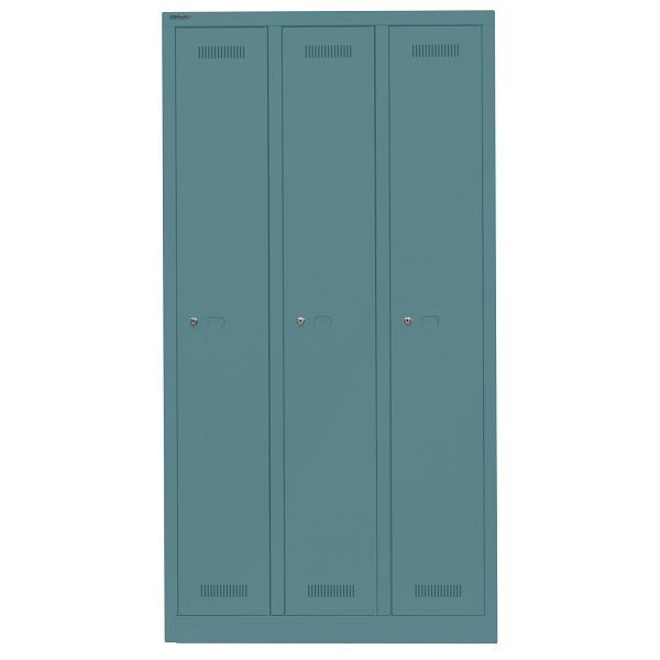 Bisley Garderobenschrank Monobloc™, 3 Abteile je 1 Fach, 674 doulton, ML09T1674