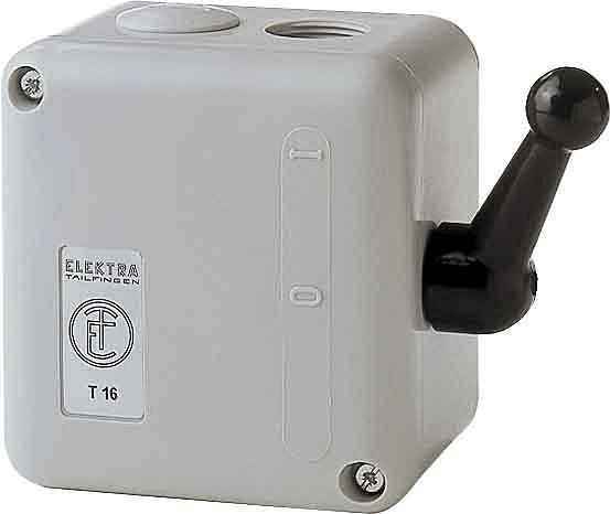 Elektra Tailfingen Sterndreieckschalter isogekapselt, IP52 TYT 16, 46505