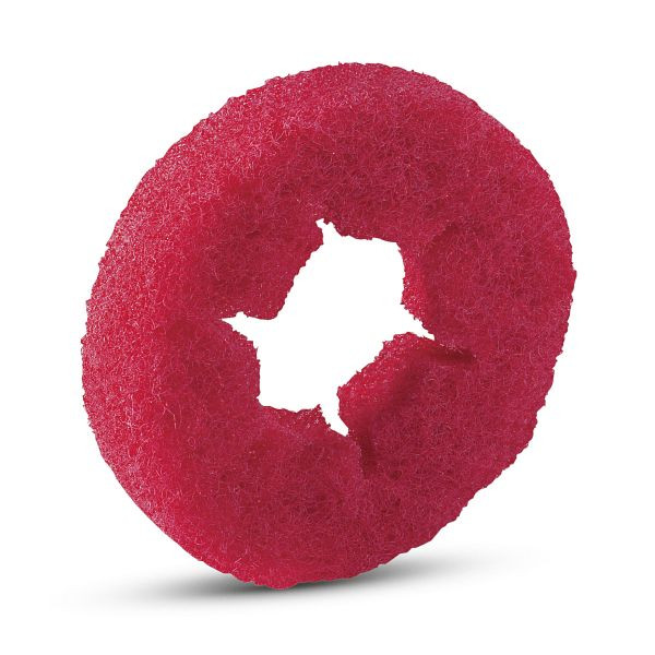 Kärcher Pad rot 96, Gewicht mit Zubehör: 0,13 kg, VE: 20 Stück, 6.369-453.0