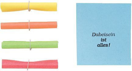 WOLF & APPENZELLER Gewinnlose Nieten bunt, 5 Farben sortiert, 220100