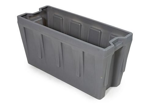 DENIOS Einsatzkasten aus PE für Stapelbehälter PolyPro 400 Liter, 351 x 865 x 440 mm, 272440