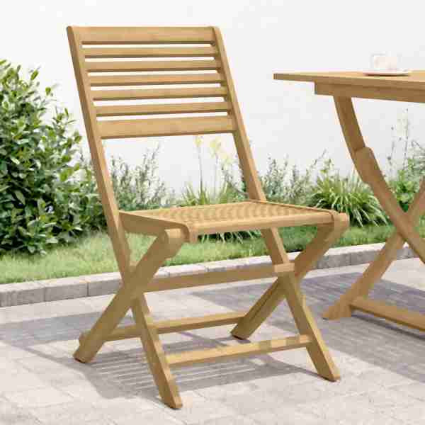 vidaXL Gartenstühle 2 Stück Klappbar 48,5x61,5x87 cm Massivholz Akazie, 365739