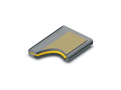 YALE PU-Beschichtung Einseitig 240mm Band, transparent, N39100007