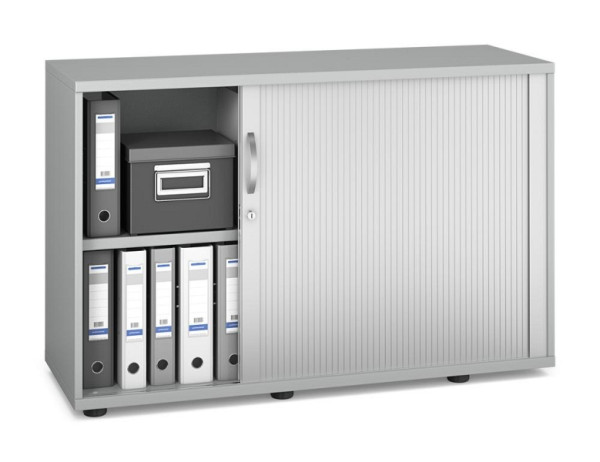 Deskin Rollladenschrank MULTI M pro, Dekor: Lichtgrau, BxHxT: 1200 x 780 x 420 mm, 257416