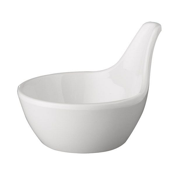 APS Schälchen -GOURMET-, Ø 7 cm, Höhe: 6 cm, 0,05 Liter, Melamin, weiß, VE: 20 Stück, 84018