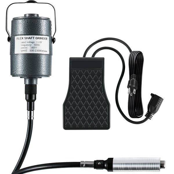 VEVOR Elektrische Drehwerkzeug Flex Shaft Wellen Aufhängung 380 W Schnellschleif Gerät biegsamer Welle, DMJOC380W-Q8EQ8OYV2
