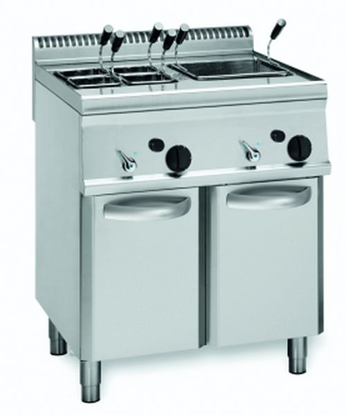 KBS Elektro-Nudelkocher 2 Becken 2x 23 Liter Standgerät, 10316002