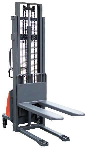 Schefer Stapler 1500 kg - 2500 mm elektrisch heben manuell fahren EHS Eco Professional Semi inkl. Batterie & Ladegerät, 1104013EHS25E1