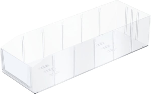 BITO Regalkasten PK Set PK4130 395x136x90 glasklar inkl. Etikett, 14 Stück, 1431