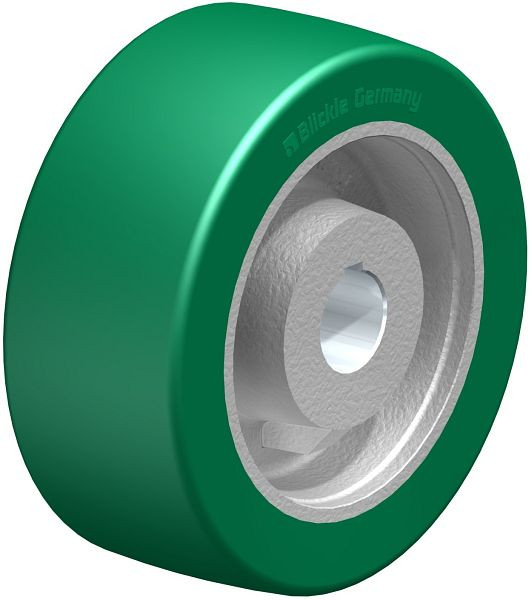 Blickle GSTN 202/35H7 Rad aus Blickle Softhane®, Grün, 754400