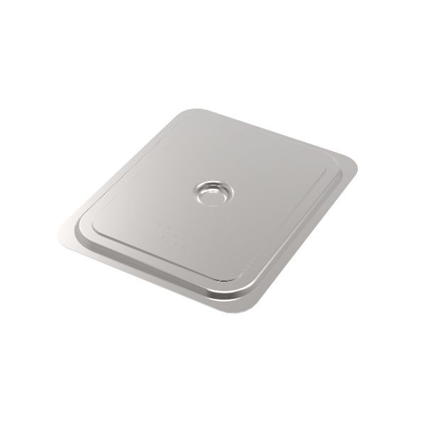 Rieber Wärmepellet-CNS GN 1/2 - asymmetrisch, Edelstahl, 89080171