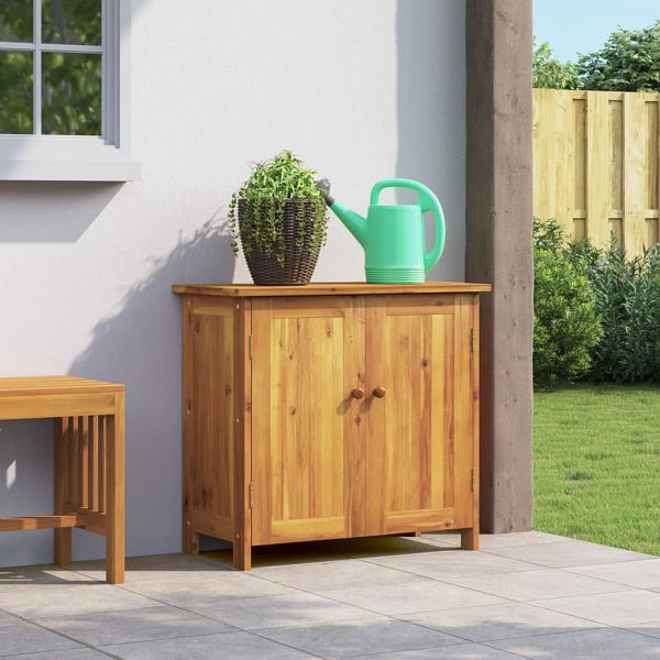 vidaXL Gartenschrank 75x35x70 cm Massivholz Akazie, 363452
