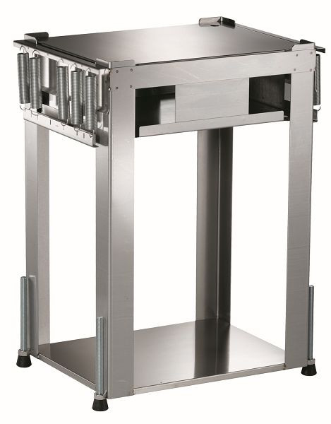 B.PRO CEB 53/37 Tablettspender zum Einbau von unten aus rostfreiem Edelstahl, 590024