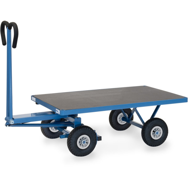 Fetra Handpritschenwagen, Ladefläche 1.200 x 800 mm, Radgröße: 260 x 85 mm, 6403L