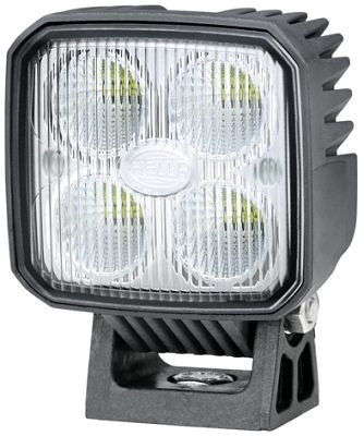 HELLA LED-Arbeitsscheinwerfer, Q90 compact, 12/24V, 1200lm, geschraubt/Anbau, schwenkbarer Montagebügel, Bodenausleuchtung, 350mm, AMP, 1GA 996 284-152