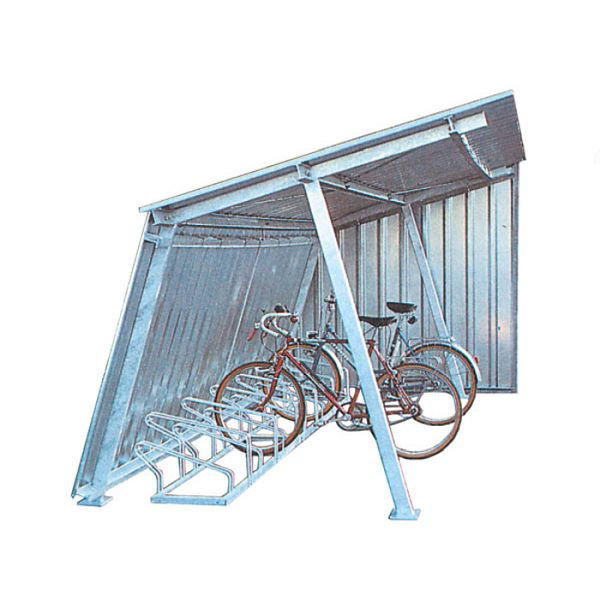Stein HGS Überdachungssystem -Canopy-, einseitig, Anbaueinheit/ verzinkt, Seitenwand links und rechts, verzinkt, 24227-06