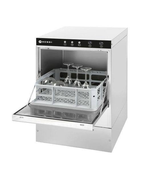 Hendi Gläserspüler K40, LxBxH: 470x510x710 mm mit Laugenpumpe, 233016
