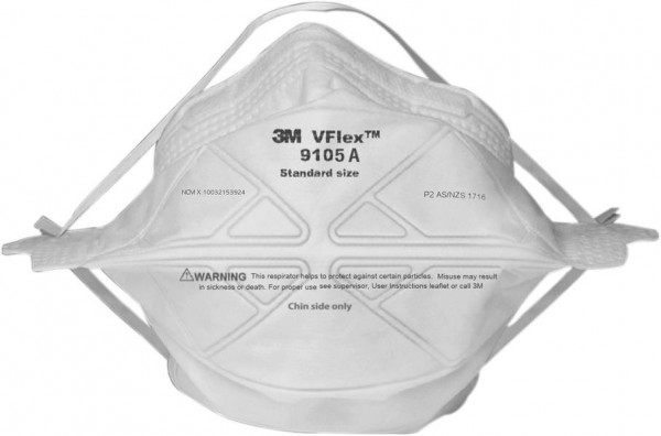 3M VFlex Atemschutzmaske, FFP2, ohne Ventil, 1802, VE: 400 Stück, 7000052918