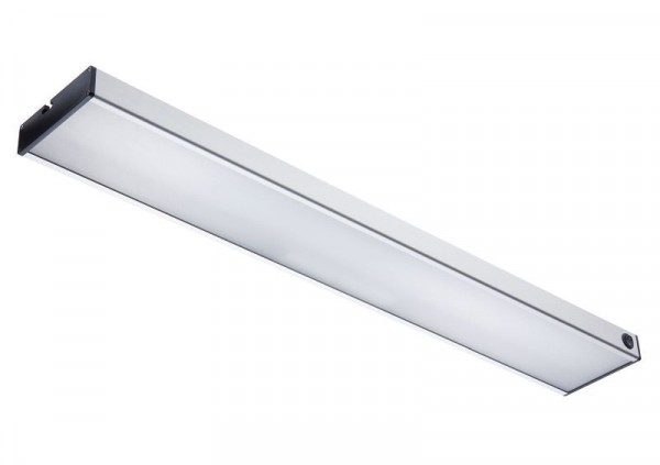 LED2WORK Arbeitsplatzleuchte SYSTEMLED ECO, 898mm, 5200-5700K, Abdeckung Mikroprismen, 28W, 220-240V AC, 141014-22