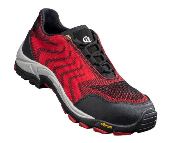 Stabilus ESD-Halbschuh Flash red S1, Größe: 39, Farbe: rot, Textil, flash-red-39