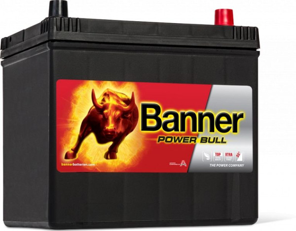 Banner Power Bull P60 68 Asia, Kalzium PKW Batterie der neuesten Generation, 013560680101