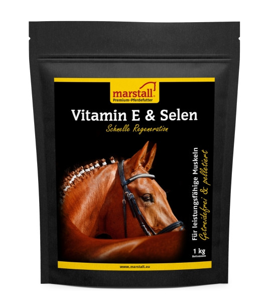 Marstall Vitamin E & Selen 1 kg Dose, 80000368