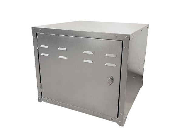 Growi Aufsatzschrank BAUSATZ, 500 x 600 x 600 mm mit Vorrichtung für Vorhangschloss, 10049050