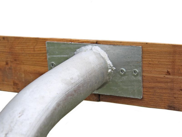 Growi Ovalbahn-Pfosten, Gesamtänge 1800 mm, Rohr 60,3 mm Durchmesser, 10025700