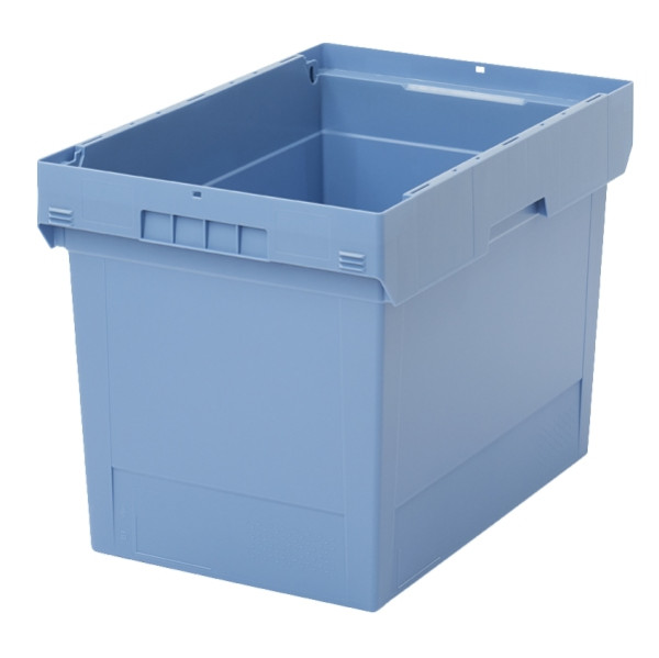 BITO Mehrwegbehälter MB, 64421, 600x400x423 taubenblau ohne Zubehör, C0451-0004