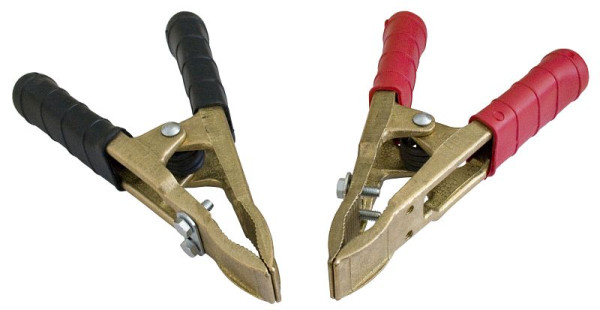 ELMAG Polklemme (rot +) Messing, 400 A, Länge: 170 mm für EUROSTART 1300/2000sowie START 700-1000, 57100