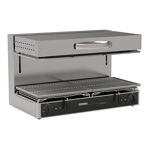 TecnoInox Salamander, 80,0x35,0cm, Leistung (elektrisch): 6.000 W, 502080