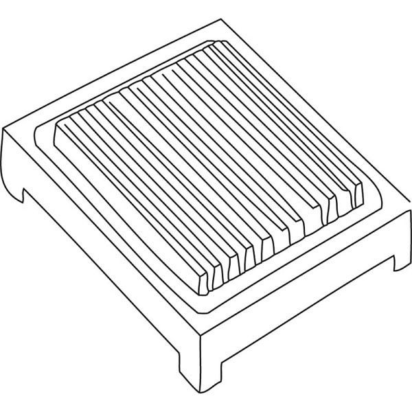 KBS Brennerplatte gerillt, 10509331, 4059395097054