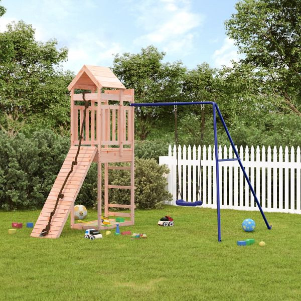 vidaXL Spielturm Massivholz Douglasie, Material: PP (Polypropylen), Metall, 3156944