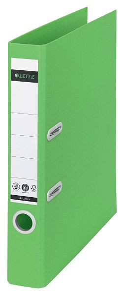 LEITZ 1019 Qualitäts-Ordner Recycle 180°, A4, 50 mm, klimaneutral, grün, 1019-00-55