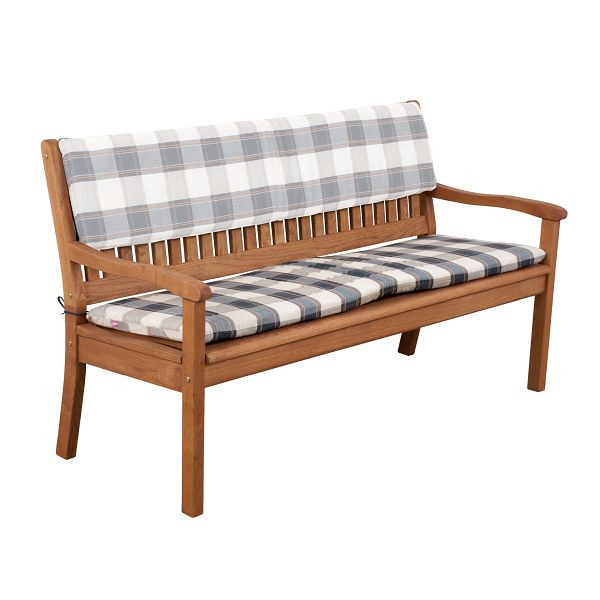 doppler Bankauflage Rückenteil 2-er, 110x30x6cm, 3104, mit Klettband, 5011503104