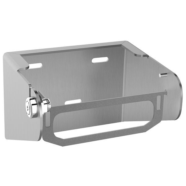 KWC WC-Rollenhalter, Rodan, Edelstahl, 150x100x130 mm, Aufputz, 2000057143