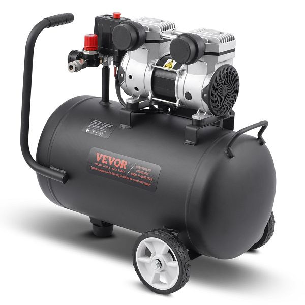 VEVOR Kompressor 30L Luftkompressor 120PSI Druckluft 650W Flüsterkompressor, WYWSKYJ30L75E7TAMV2