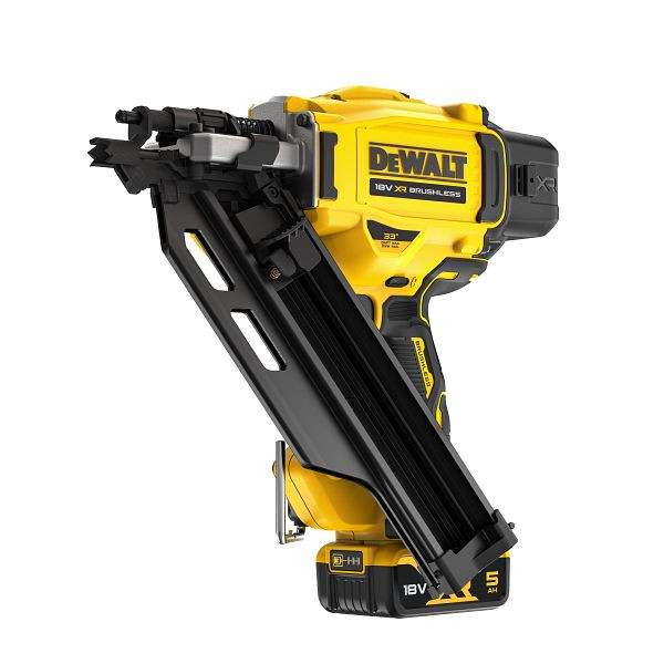DeWalt Akku-Nagler Einzel- und Serienauslösung 18V/5Ah, DCN930P2-QW