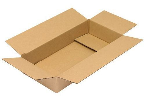 TransPak Wellpapp-Faltkarton 1-wellig, Innenmaß 420 x 200 x 80 mm, Qualität 1.20B, VE: 20 Stück, 299282
