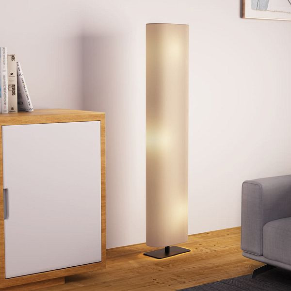 HOME DELUXE Stehlampe SUKO, Beige, 61099, 4058166320032