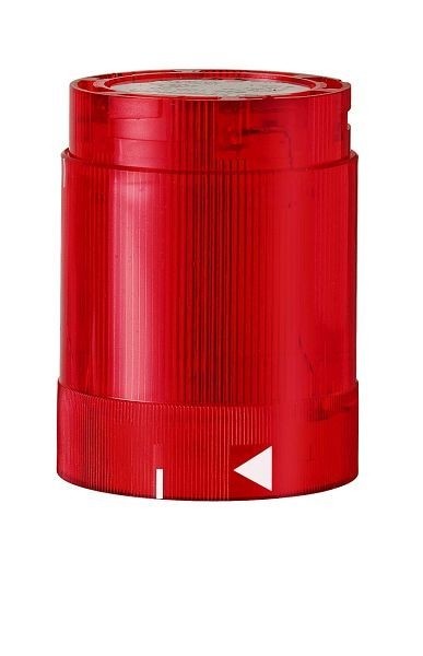 WERMA LED-Blinklichtelement 230VAC 67 x 52 mm RD- rot, 848.110.68