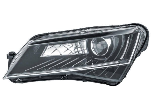 HELLA Bi-Xenon/LED-Hauptscheinwerfer, für u.a. Skoda Superb III Estate (3V5), ECE, für Rechtsverkehr, links, 1ZS 011 939-451