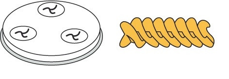 Neumärker Pasta-Scheibe Ø 50 mm Fusilli für MPF 1,5, 06-50742-01