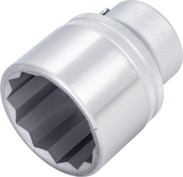 Hazet Steckschlüsseleinsatz, Doppelsechskant, Vierkant hohl 20 mm (3/4 Zoll), Außen-Doppel-Sechskant Profil, 1.13/16 ", 1000AZ-1.13/16