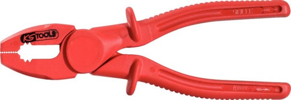 KS Tools Kunststoff-Kombizange mit Schutzisolierung, 200mm, 117.1639