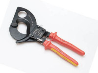 Produktbild von Lemp Ratschenschere bis 52mm/380mm² isoliert VDE, 251310 Lemp Ratschenschere bis 52mm/380mm² isoliert VDE, 251310