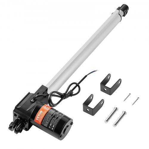 VEVOR 6000N Linear Actuator DC 12V IP44, 400mm Hub, 50dB, 5mm/s, Elektrischer Türöffner Linearantrieb, ZXXXZXQ16INCQT0AUV9