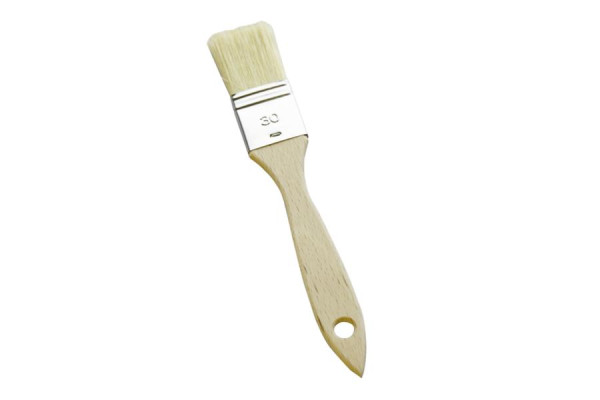 Schneider Bäckerpinsel, 30 mm, Holzstiel mit Bohrloch, 200204