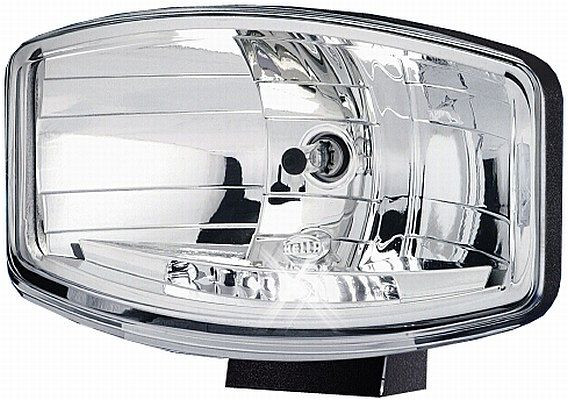 HELLA Halogen-Fernscheinwerfer, Jumbo 320, 12/24V, rechteckig, Referenz: 37.5, geschraubt, ECE-R7/E1 1655/ECE-R112, glasklar, rechts/links, 1FE 008 773-041
