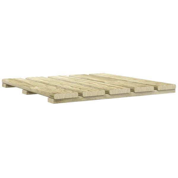 vidaXL Terrassenfliese 18-teilig Grün 50 x 50 cm, 3444820